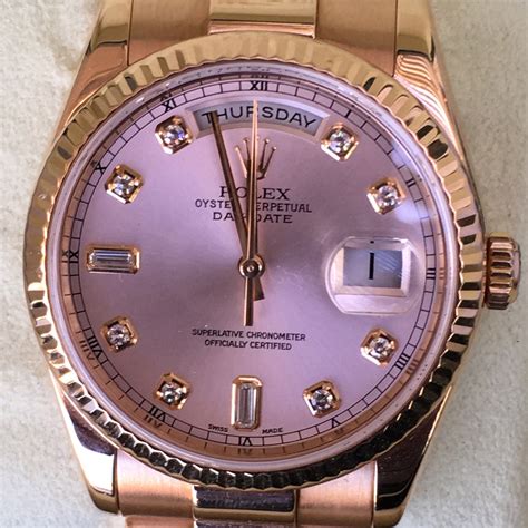 presidential rolex plain jane|36mm Rolex datejust rose gold.